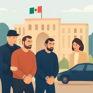 México entrega a Estados Unidos a dos fugitivos buscados por el FBI