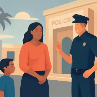 Madre del niño de 6 años agredido en North Miami Beach se entrega a la policía