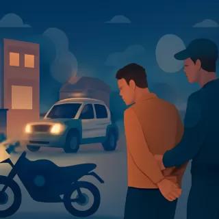 Operativos nocturnos en Cinco Saltos: secuestran motos, municiones y hay un detenido tras una persecución