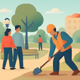 Comienzan trabajos de puesta en valor en la plaza San Martín de Gualeguaychú