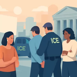 Aumentan las amenazas y la represión contra activistas que vigilan redadas del ICE en Estados Unidos