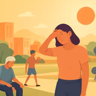 Continúan las altas temperaturas en Bariloche y se recomiendan cuidados para evitar golpes de calor