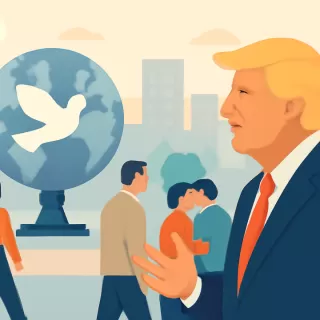 Trump crea un nuevo organismo global para resolver conflictos de guerra y paz