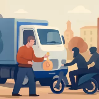 Asaltan a camionero y le sustraen más de 25 millones de pesos en Ángel Etcheverry, La Plata