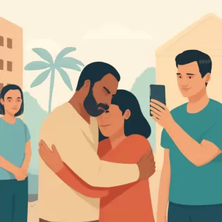 Un influencer ayudó a un hombre que vivió nueve años en la calle a reencontrarse con su familia