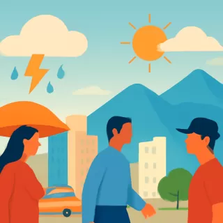 Pronóstico meteorológico: inestabilidad y alerta amarilla en Salta para la última semana de enero