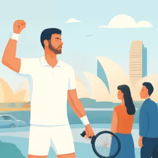 Djokovic alcanza 400 victorias en Grand Slams y avanza a octavos en Australia