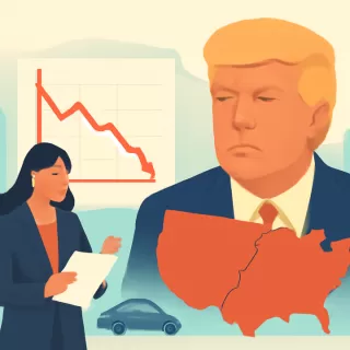 Análisis sobre el posible colapso vinculado a la presidencia de Donald Trump