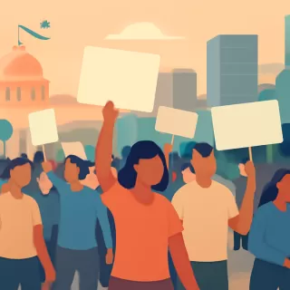 El Salvador: masiva marcha contra el estado de excepción impuesto por Bukele