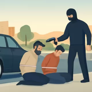 Secuestran a dos hombres en la carretera México-Querétaro a la altura de Teoloyucan