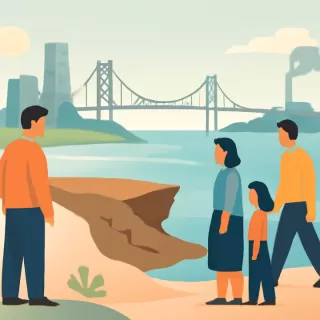 Investigaciones indican hundimiento acelerado de deltas fluviales respecto al nivel del mar