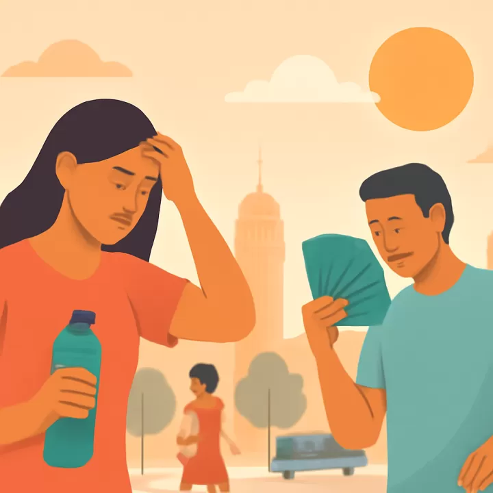 Ola de calor en Buenos Aires con máximas de 34 °C y alertas amarillas por altas temperaturas en Argentina