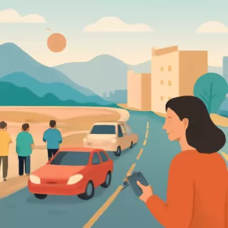 Restablecen el tránsito en la Ruta Nacional 7 tras el desborde aluvional en Uspallata