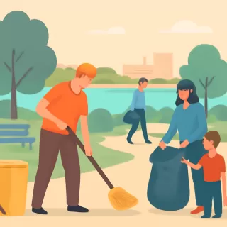 Municipio ejecutó tareas de limpieza y mantenimiento en Plaza de Aguas de Gualeguaychú