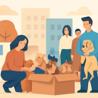 Rescatan a 52 perros en condiciones de hacinamiento en Guadalajara