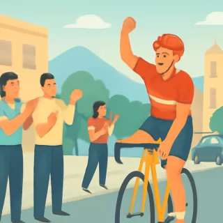 Tomás Moyano gana la segunda etapa de la Vuelta a San Juan 2026 tras superar dificultades económicas