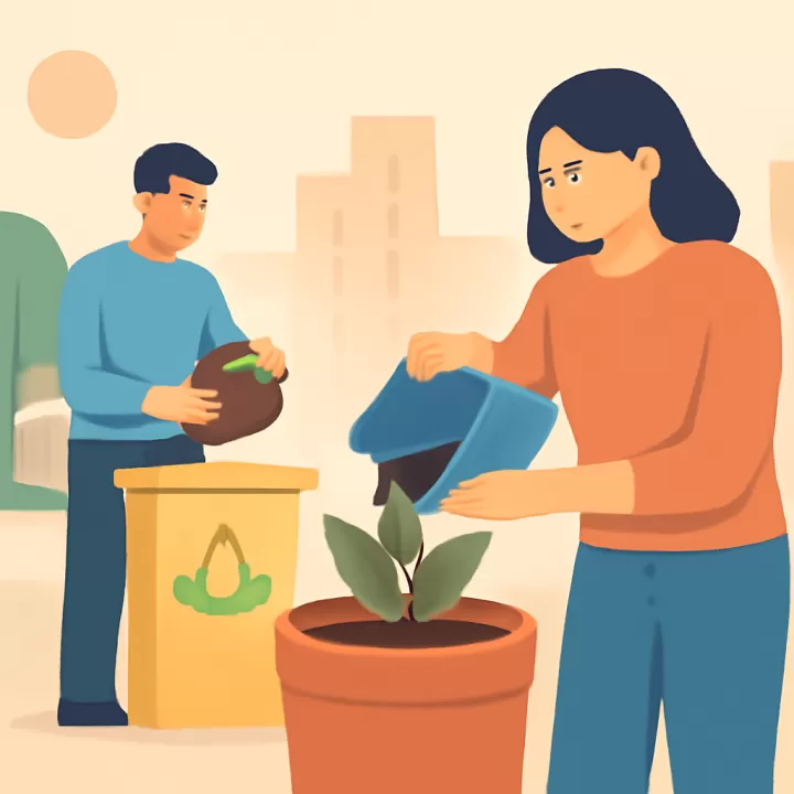 Cómo fabricar compost en casa y sus beneficios para las plantas