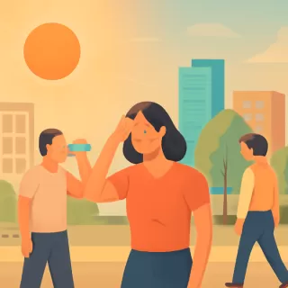 Pronóstico de altas temperaturas en Uruguay con máximas de hasta 35°C esta semana