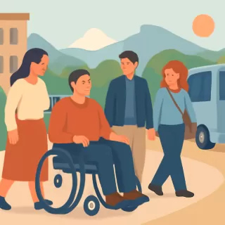 Bariloche recibe turistas con discapacidad motriz y enfrenta desafíos en accesibilidad