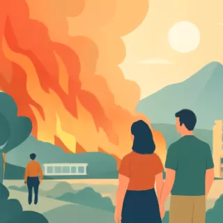 Incendios en Chubut avanzan hacia Esquel con riesgo de fusión de focos