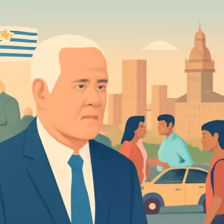 El presidente uruguayo Yamandú Orsi evalúa el modelo de seguridad de Bukele ante el aumento del crimen