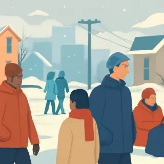 Seis muertos y un millón de hogares sin luz por frío extremo en Estados Unidos