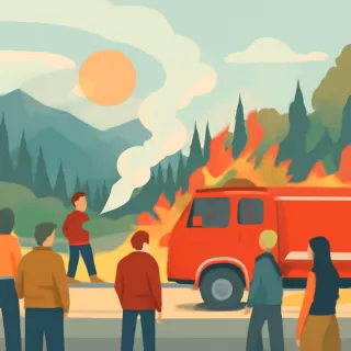 Se amplía el operativo contra el incendio en el Parque Nacional Los Alerces con brigadistas de cinco provincias y bomberos chilenos