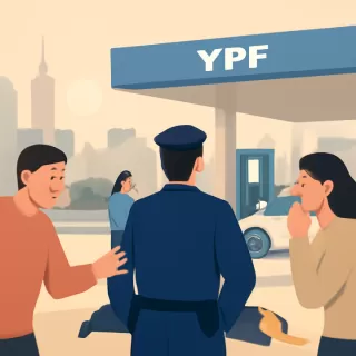 Crimen en estación de servicio YPF en Zárate: discusión, perimetral vencida y sospecha de emboscada