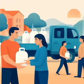 Operativo La Garrafa en tu Barrio se extiende en Mendoza del 26 al 31 de enero