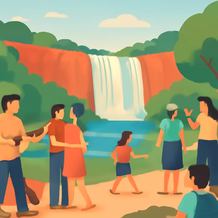 Los Saltos del Tabay, destino popular para turistas durante el fin de semana