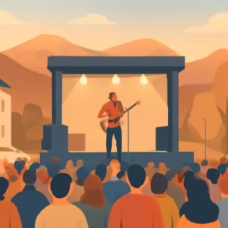 Luck Ra reunió a más de 30.000 asistentes en un recital gratuito en San Martín de los Andes