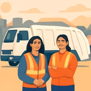 Maipú incorpora a las primeras conductoras mujeres para los nuevos camiones de recolección