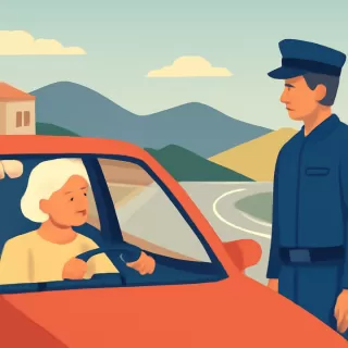 Inhabilitan a conductora de 78 años por maniobras imprudentes en Altas Cumbres