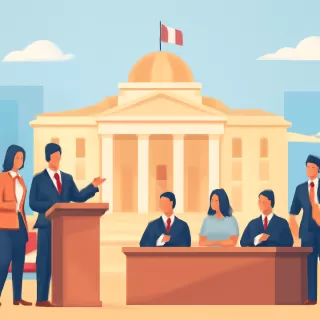 Congresistas presentan moción de censura contra el presidente interino de Perú, José Jerí