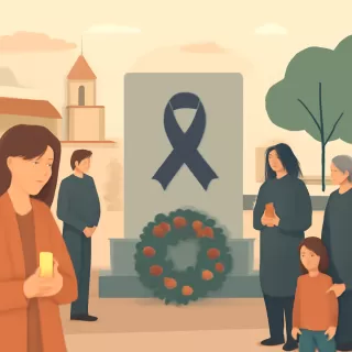 Realizan actos de recuerdo a las víctimas del accidente ferroviario en España