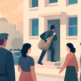 Robo a plena luz del día en cuatro departamentos de un mismo piso en La Plata