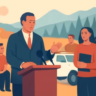 Gobernador de Chubut destaca cooperación interprovincial en combate de incendios en Los Alerces