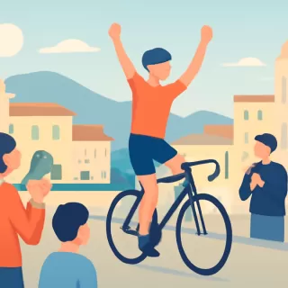 Mauro Domínguez se impuso en la tercera etapa de la Vuelta a San Juan en Pocito