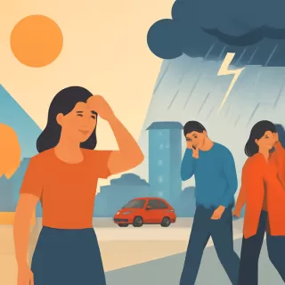 Alerta por calor intenso y tormentas en Bariloche durante los próximos días