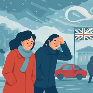 Tormenta Chandra genera alertas por nieve, inundaciones y vientos en Reino Unido, Irlanda y Escocia