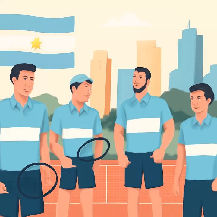 Argentina presentará cinco debutantes en la serie de Copa Davis contra Corea del Sur en Busan
