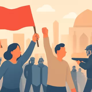 Irán utilizó fuerza letal para reprimir un levantamiento ciudadano en enero de 2026