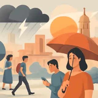 Pronóstico: semana calurosa e inestable en Córdoba con lluvias y tormentas