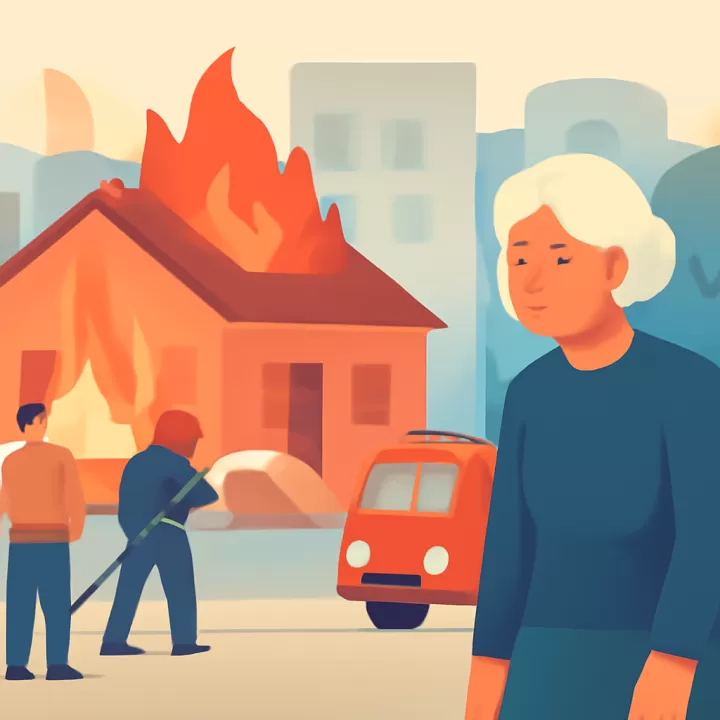 Mujer de 69 años fallece en incendio en Las Piedras tras demora de Bomberos