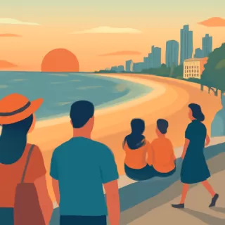 Principales destinos para ver atardeceres en la costa atlántica cerca de Buenos Aires