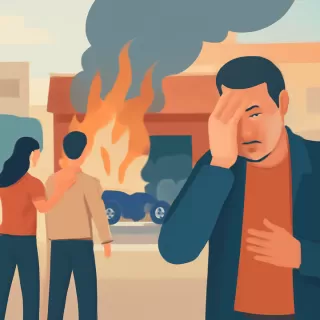 Intento de incendio en tienda de motos en Cusco, Perú, deja tres heridos