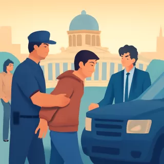 Detienen a un joven tras agredir la camioneta de Javier Milei en Mar del Plata