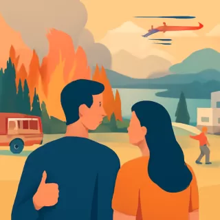 Incendio en Villa Futalaufquen consume 10 mil hectáreas y refuerzan operativos