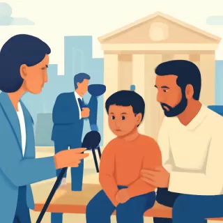 El niño ecuatoriano Liam lleva una semana detenido bajo custodia migratoria en Estados Unidos