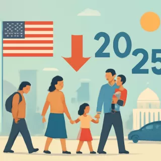 La campaña migratoria de Trump reduce a la mitad el crecimiento poblacional en Estados Unidos en 2025